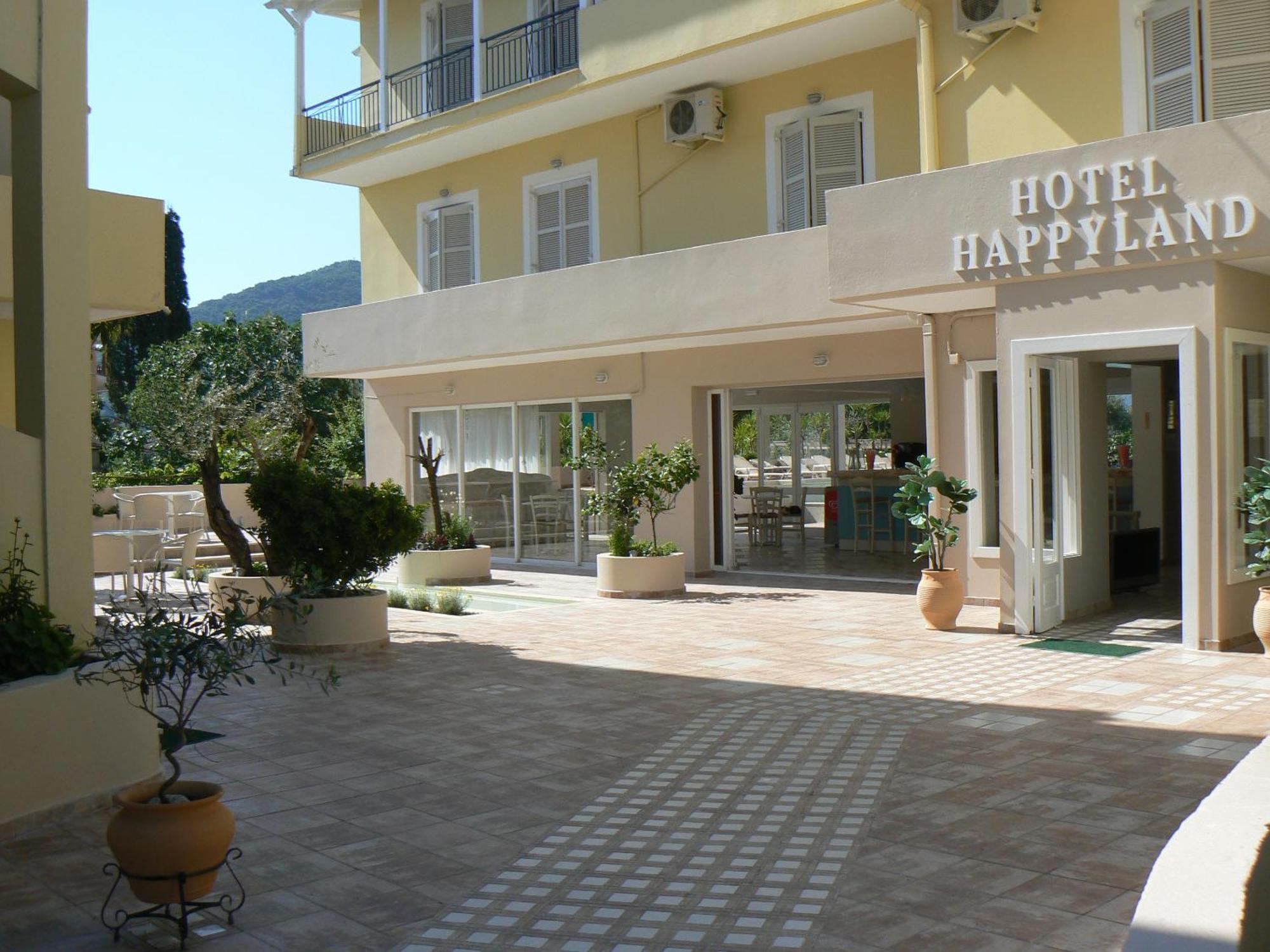 Happyland Hotel Apartments Nydri  Exterior foto